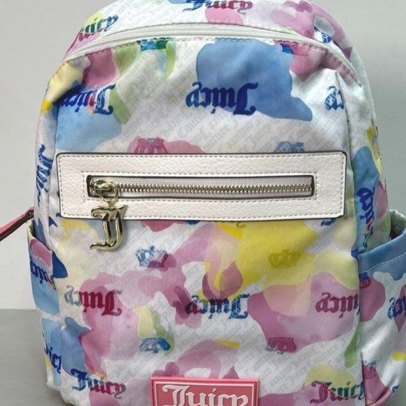 Juicy Couture Women\'s Good Sport Logo Backpack New With Tags $99 main image 5